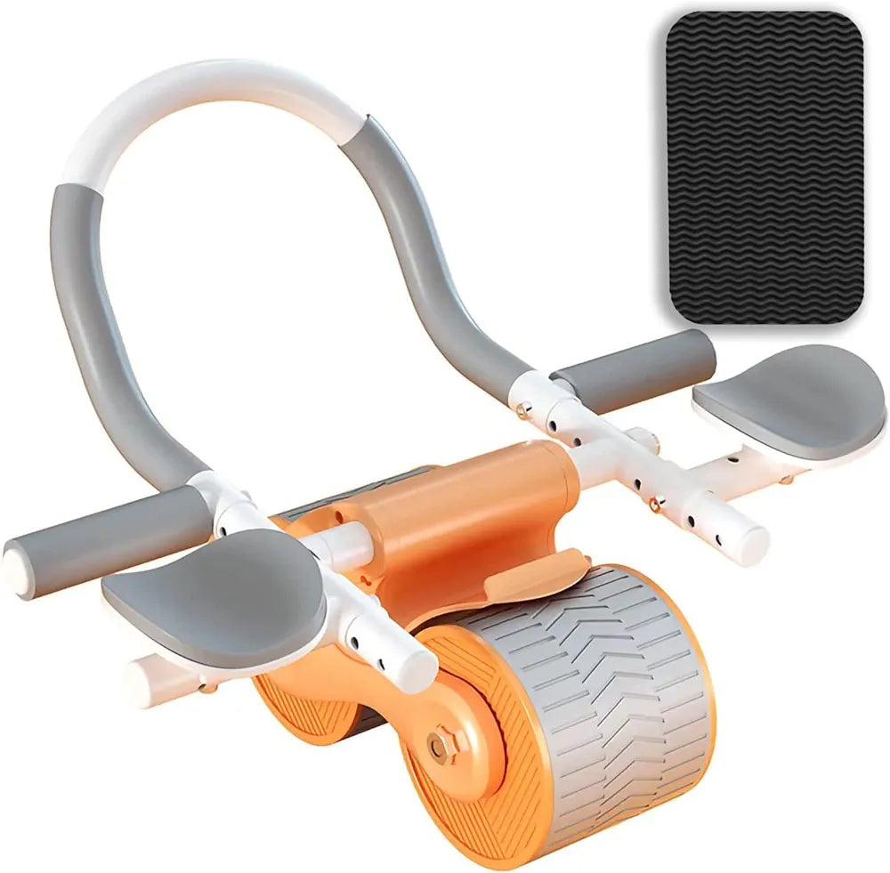 Automatic Abdominal Wheel, Ab Roller Wheel With Elbow Support Orange, Sbn